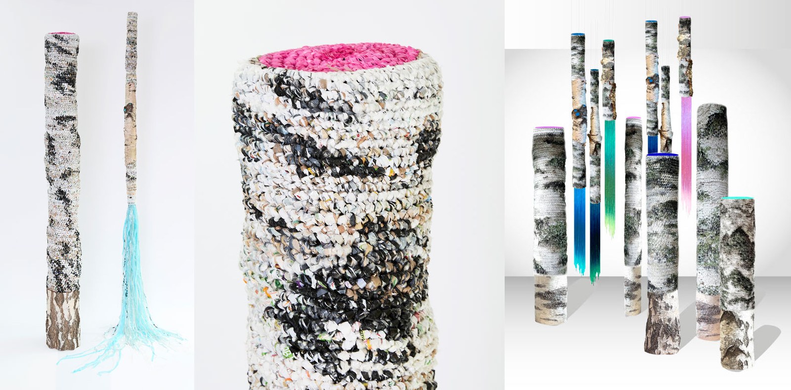 Ikikoivu 1 & 2, 2025 – installation techniques mixtes, Pia Tikkanen